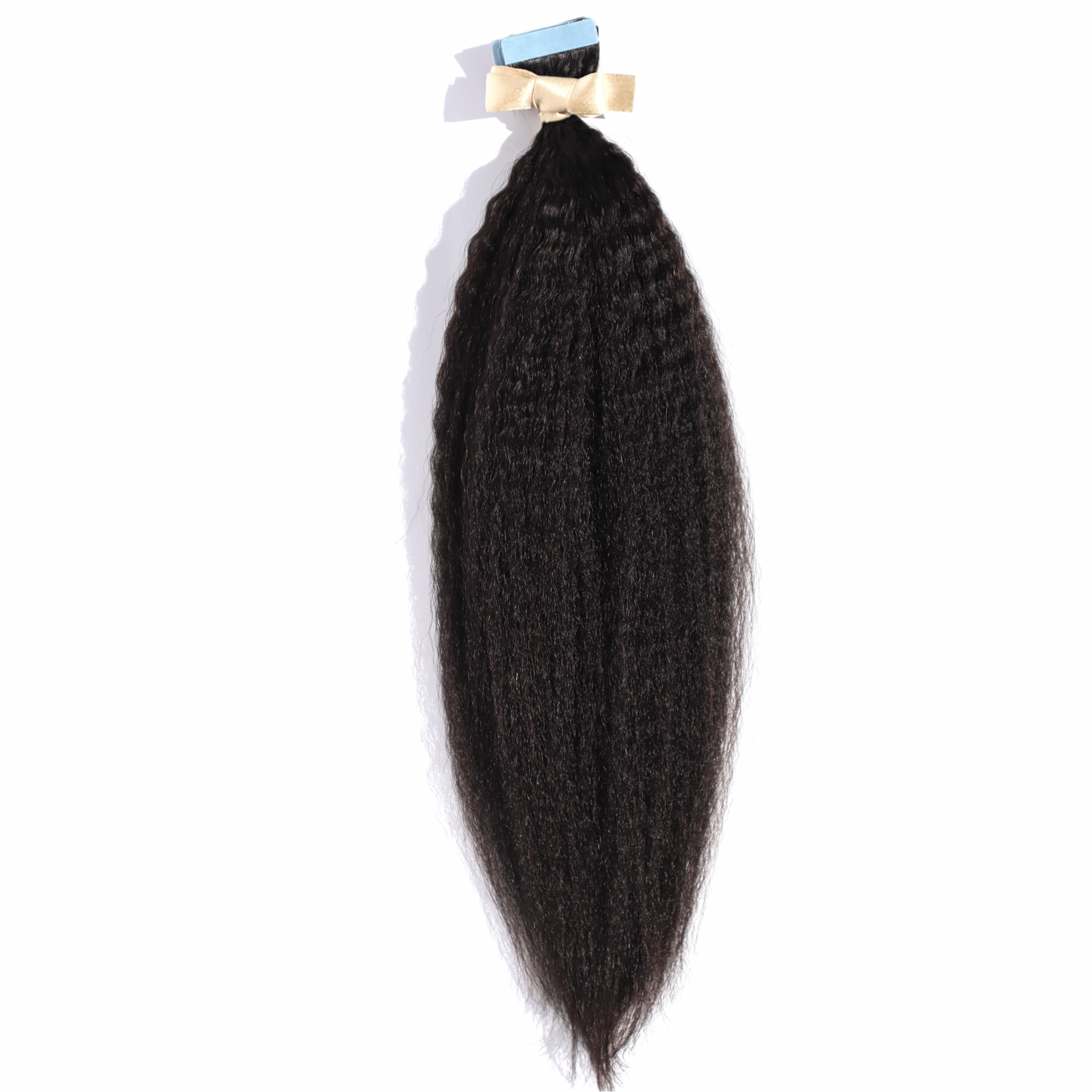 18 inch Kinky Curly tape-in hair extensions 